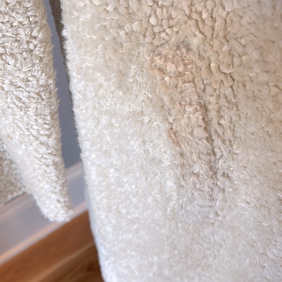 Tory Burch crème long sweater jacket - Picture 3 of 4